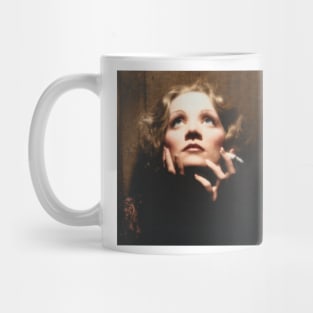 Marlene Dietrich in colour Mug